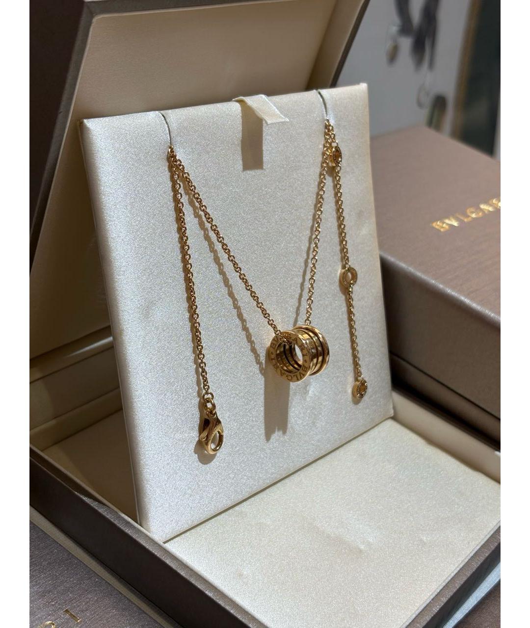 BVLGARI Золотое колье из розового золота, фото 4