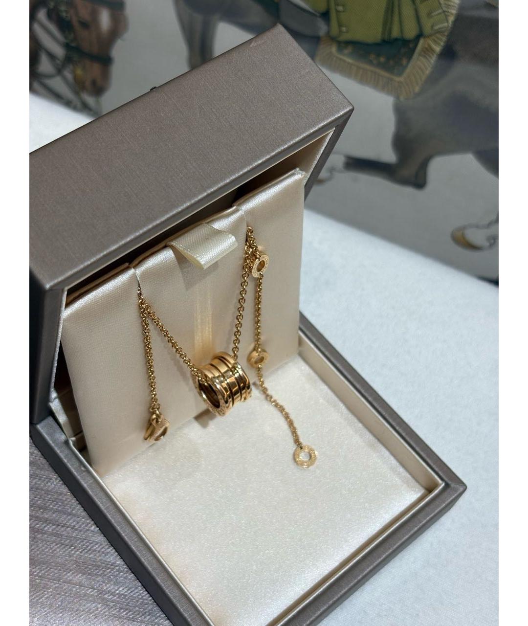 BVLGARI Золотое колье из розового золота, фото 4