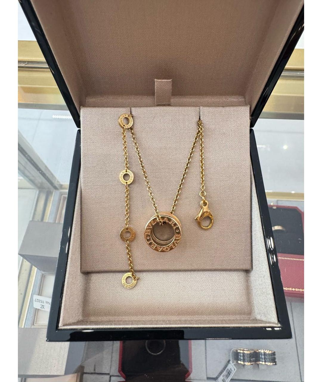 BVLGARI Золотое колье из розового золота, фото 3