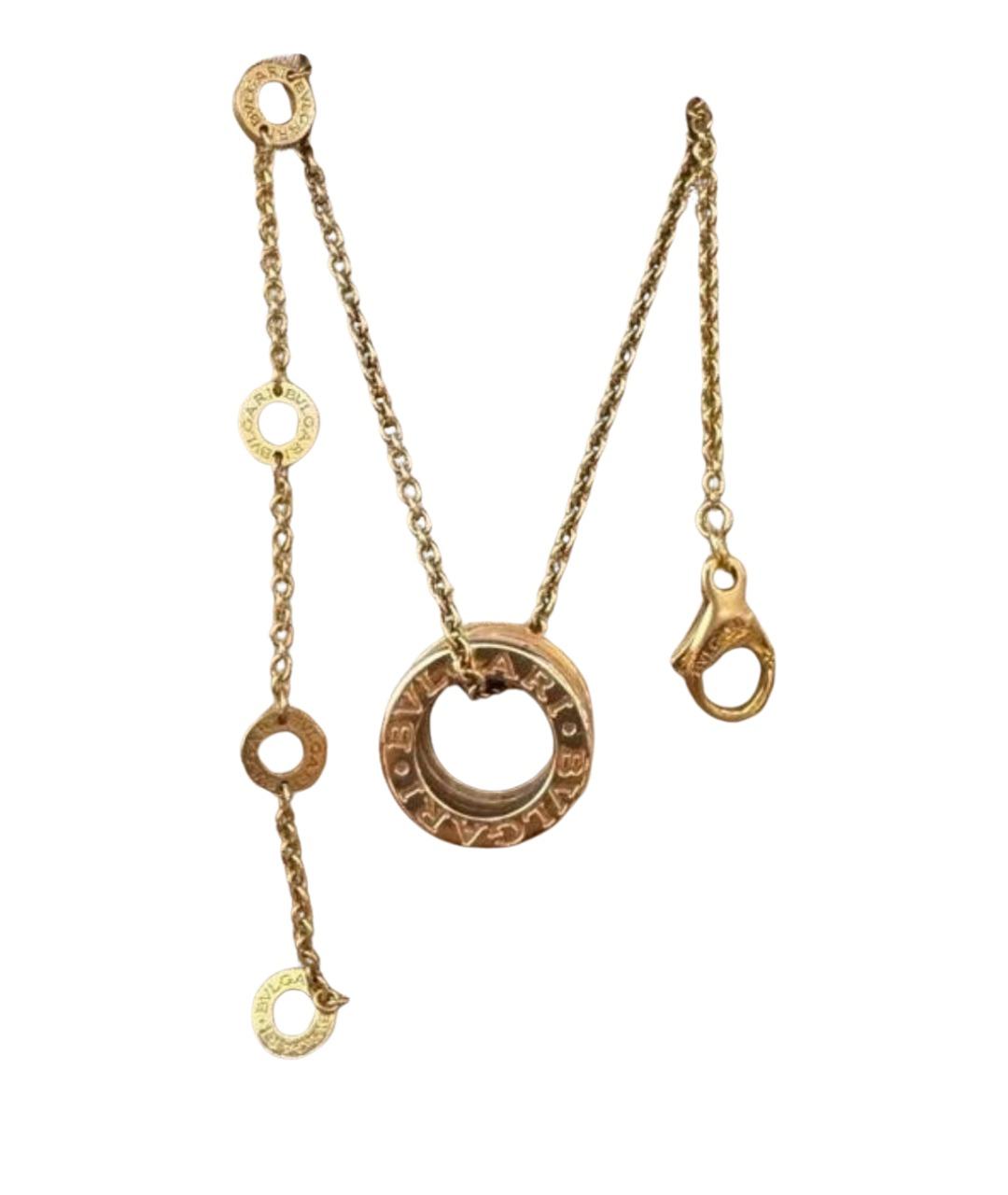 BVLGARI Золотое колье из розового золота, фото 1