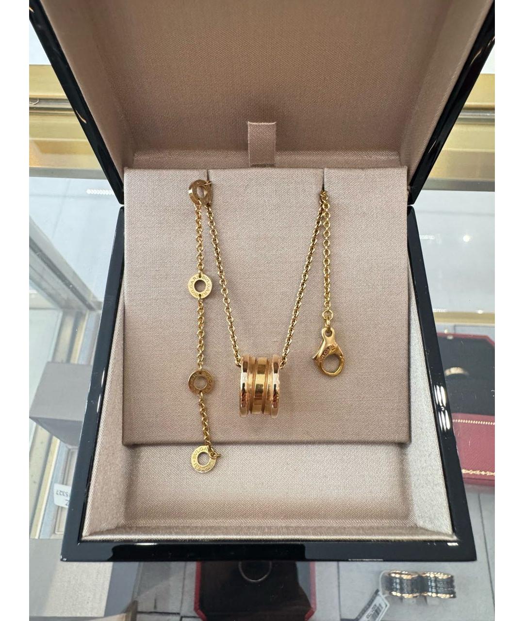 BVLGARI Золотое колье из розового золота, фото 2