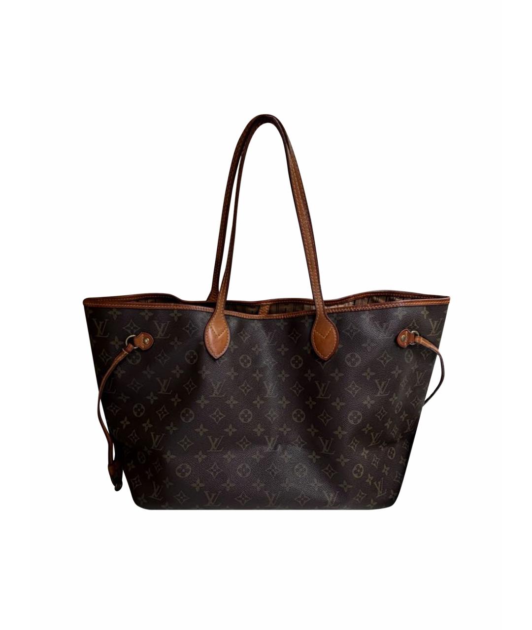 LOUIS VUITTON Коричневая сумка тоут, фото 1