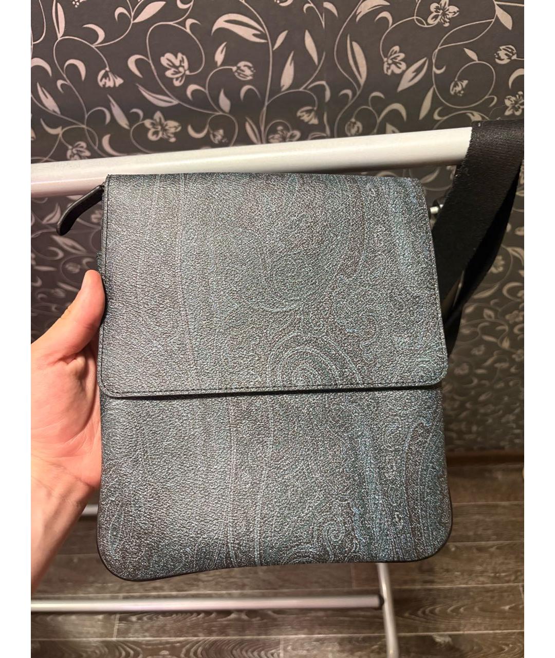 ETRO Синяя сумка на плечо, фото 8