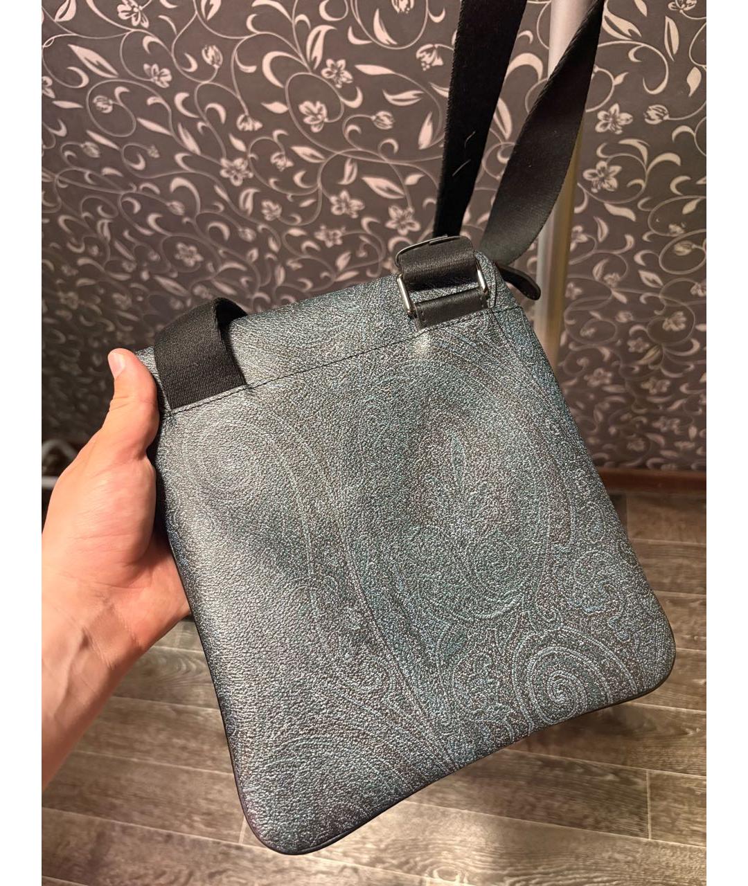 ETRO Синяя сумка на плечо, фото 3
