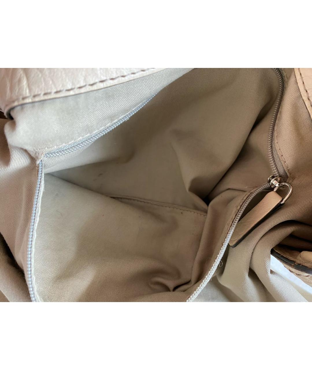 GIVENCHY Бежевая кожаная сумка через плечо, фото 3