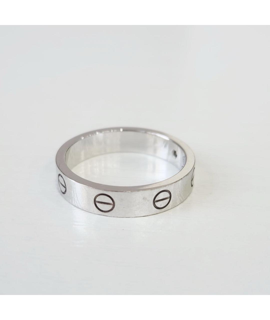 CARTIER Серебряное кольцо из белого золота, фото 3