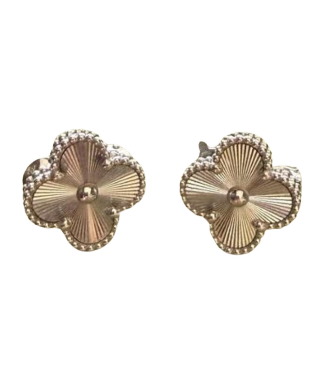 VAN CLEEF & ARPELS Белые серьги из белого золота, фото 1