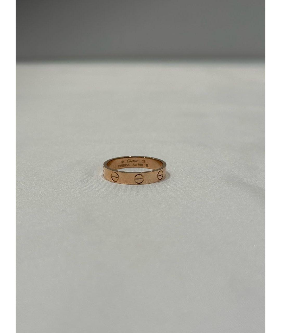 CARTIER Золотое кольцо из розового золота, фото 4