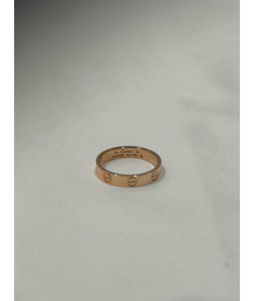 CARTIER Золотое кольцо из розового золота, фото 6