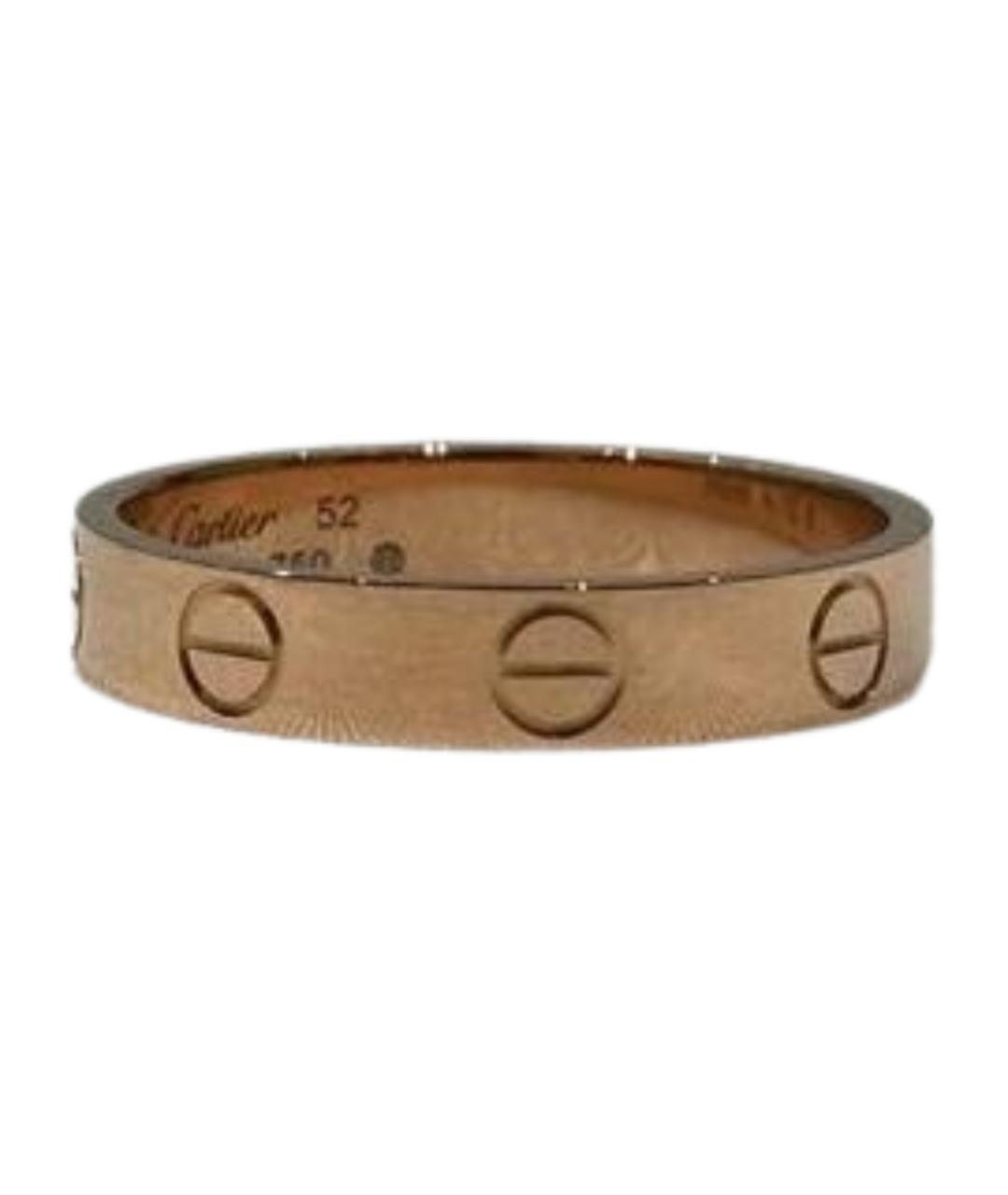 CARTIER Золотое кольцо из розового золота, фото 1