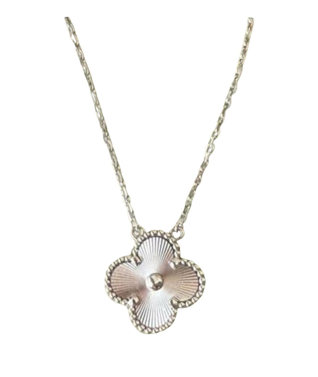 VAN CLEEF & ARPELS Белое колье из белого золота, фото 1