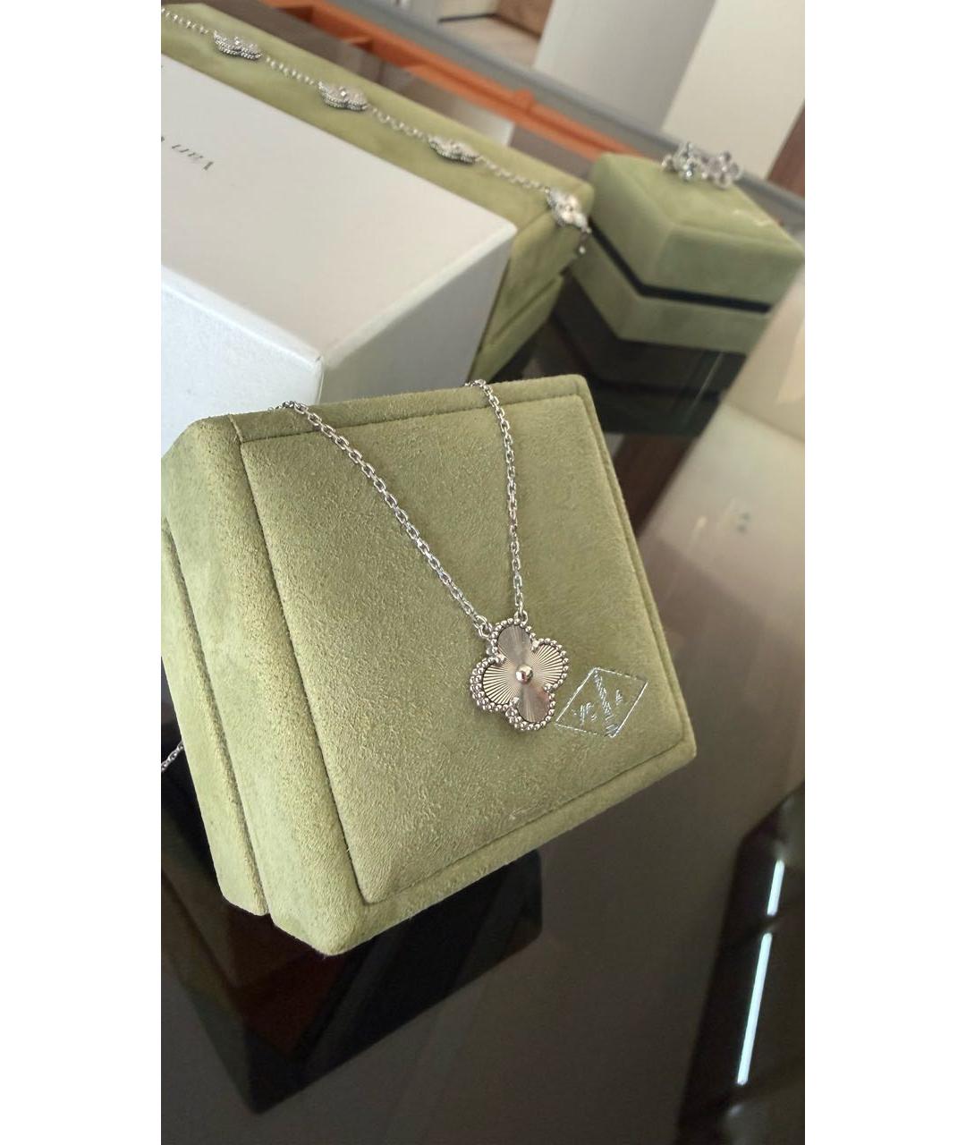 VAN CLEEF & ARPELS Белое колье из белого золота, фото 3