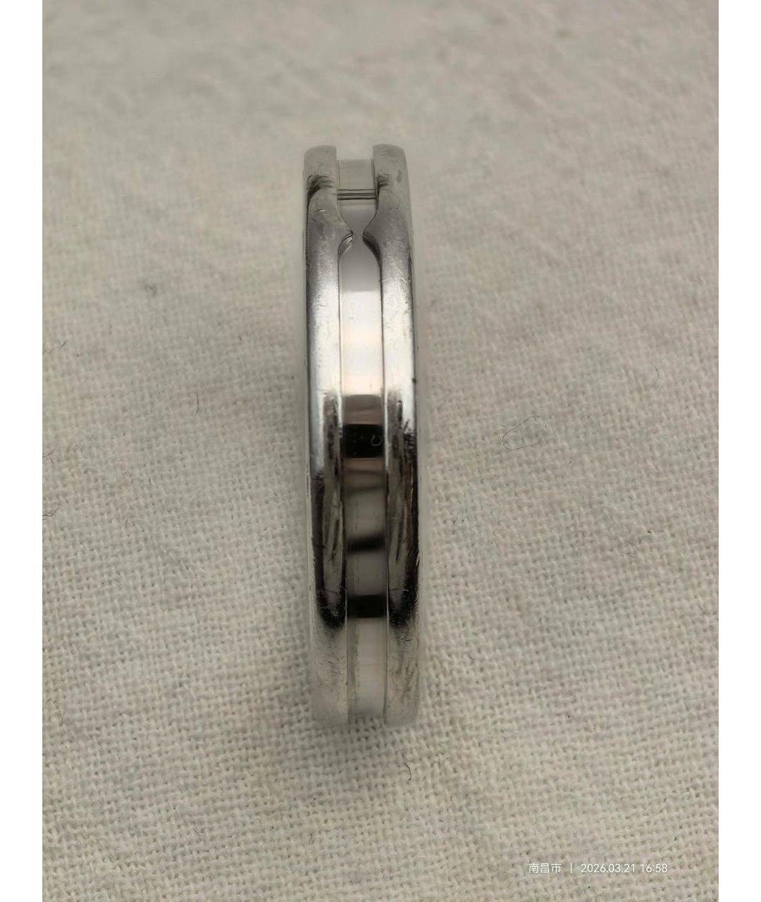 BVLGARI Серебряное кольцо из белого золота, фото 2
