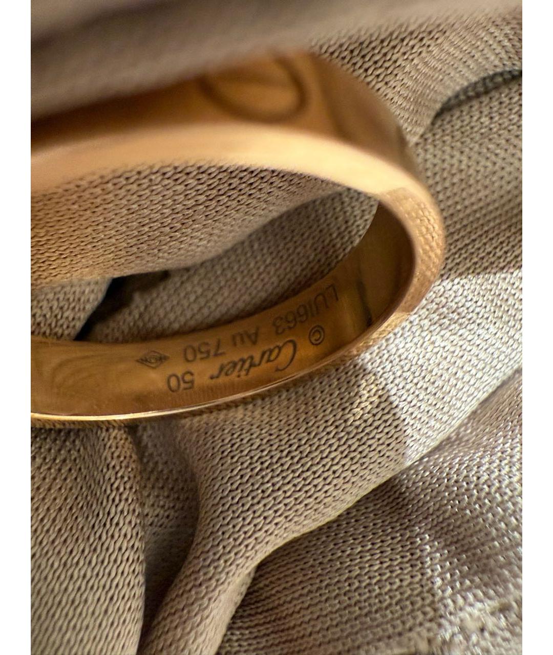 CARTIER Золотое кольцо из розового золота, фото 3
