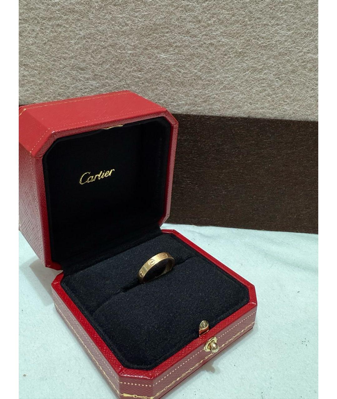 CARTIER Золотое кольцо из розового золота, фото 2