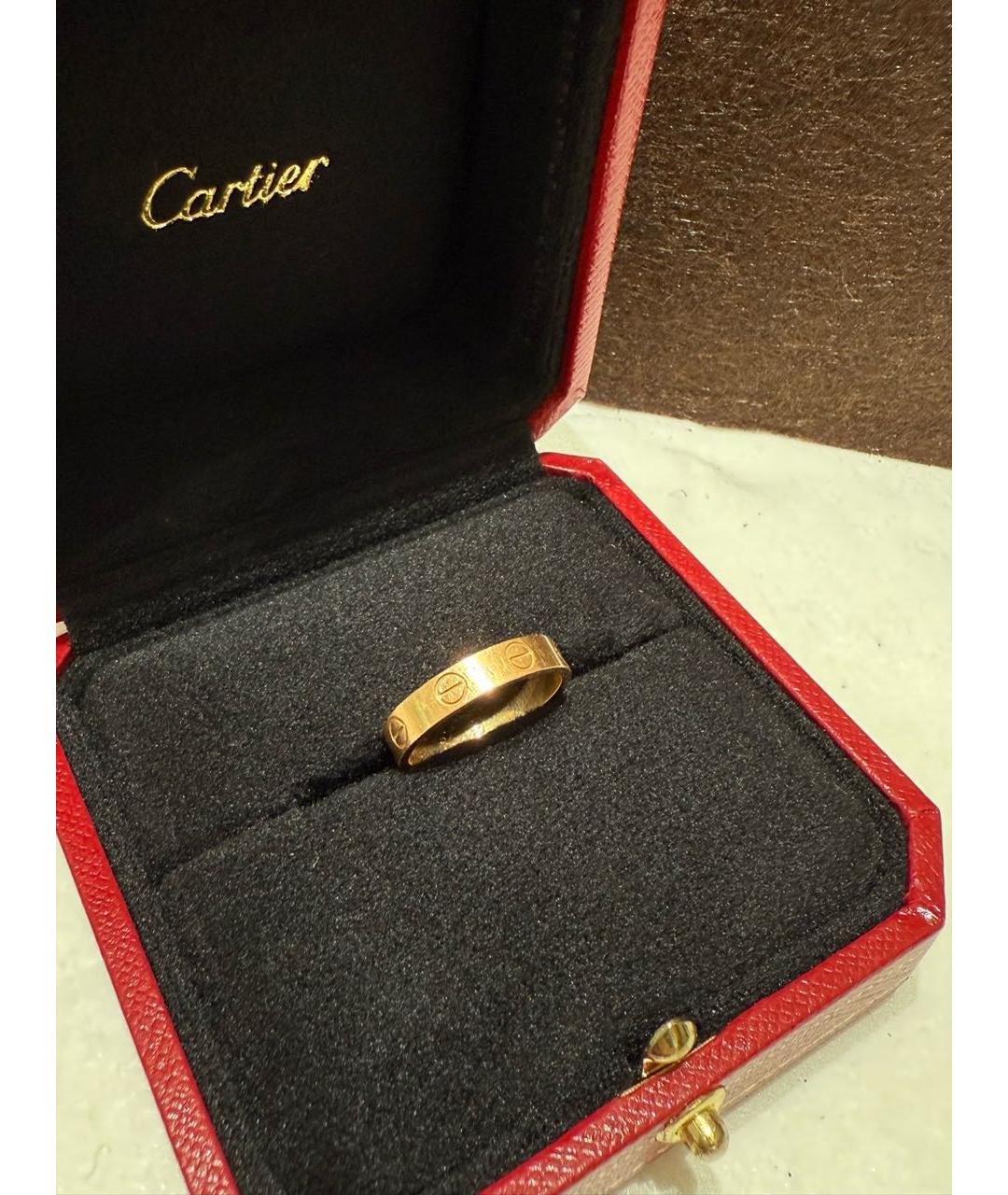 CARTIER Золотое кольцо из розового золота, фото 4
