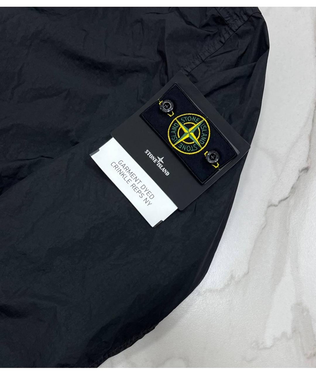 STONE ISLAND Черная куртка, фото 2