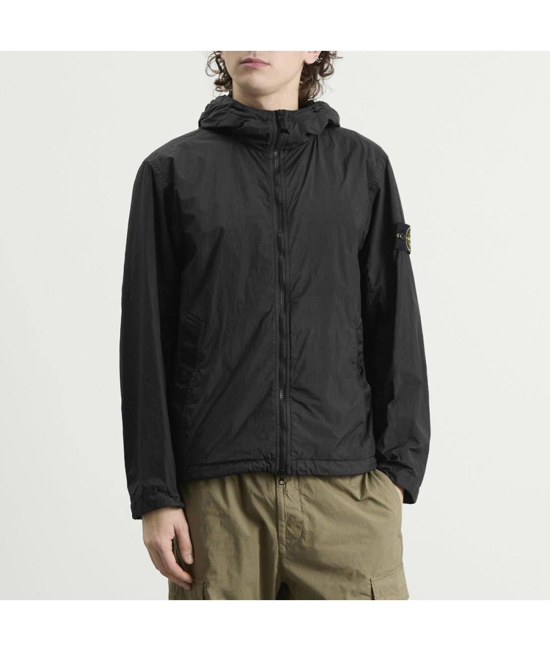STONE ISLAND Черная куртка, фото 7