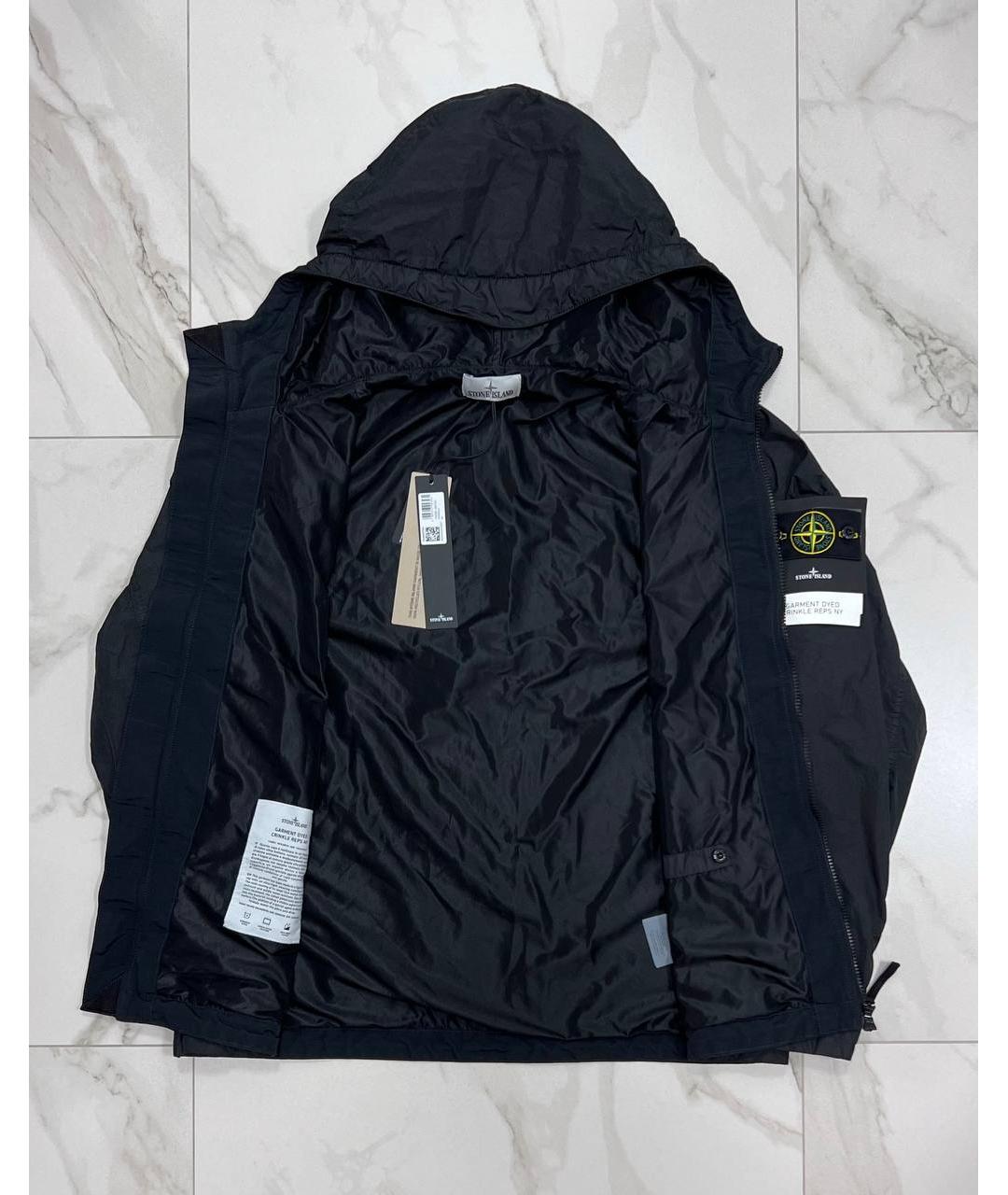 STONE ISLAND Черная куртка, фото 4