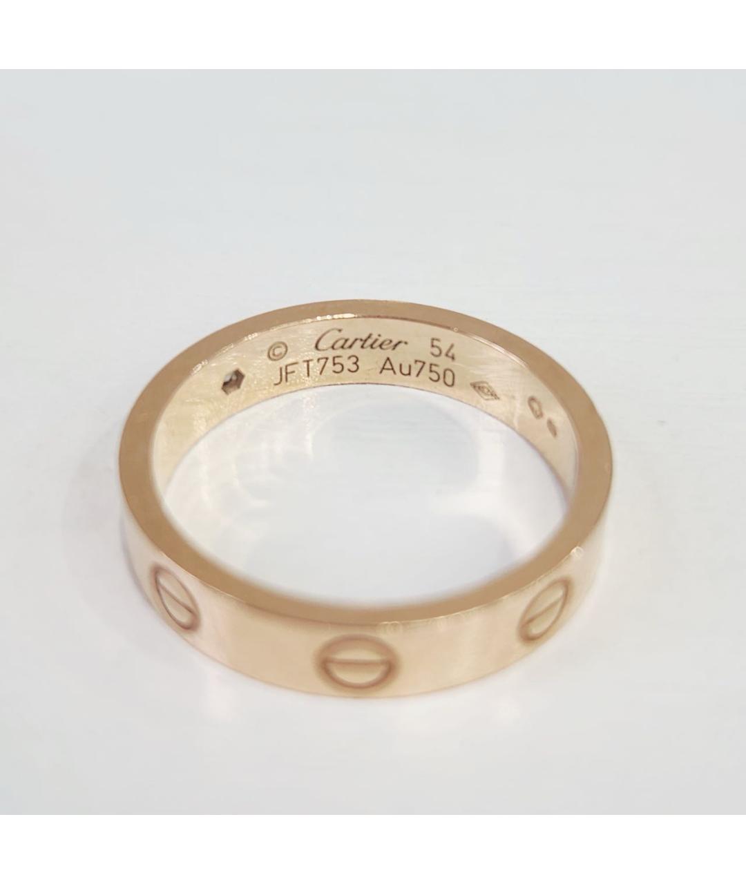CARTIER Золотое кольцо из розового золота, фото 3