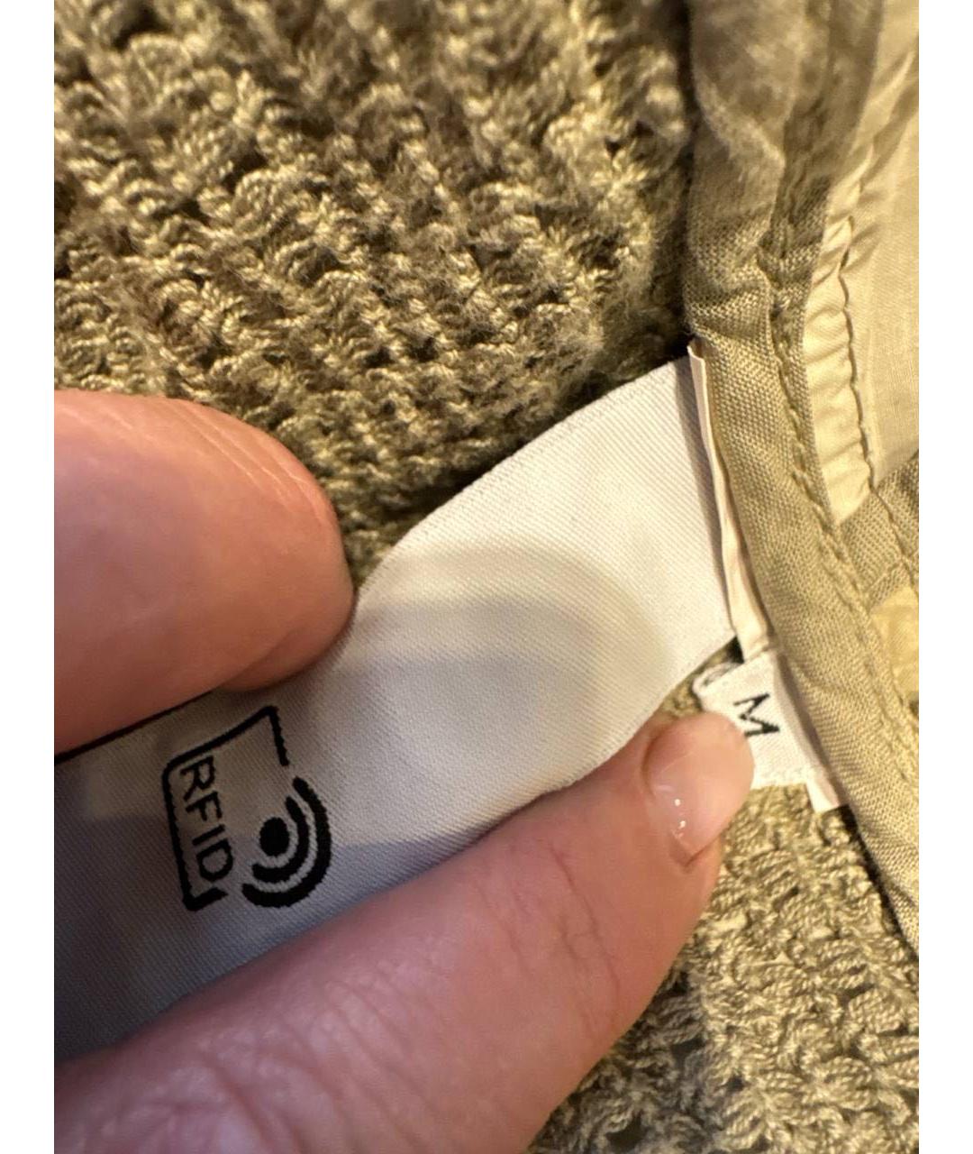STONE ISLAND Серая хлопковая куртка, фото 4