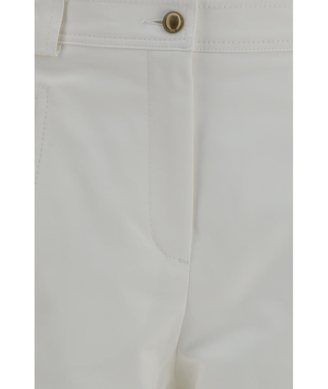 MAX MARA Хлопковые прямые брюки, фото 3