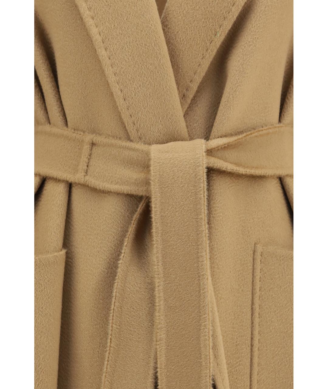 MAX MARA Бежевое пальто, фото 3