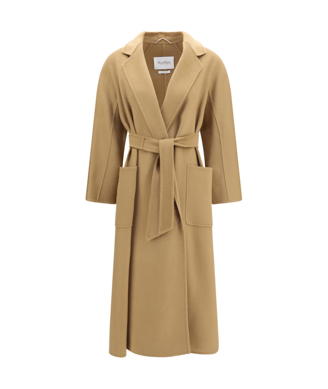 MAX MARA Бежевое пальто, фото 1