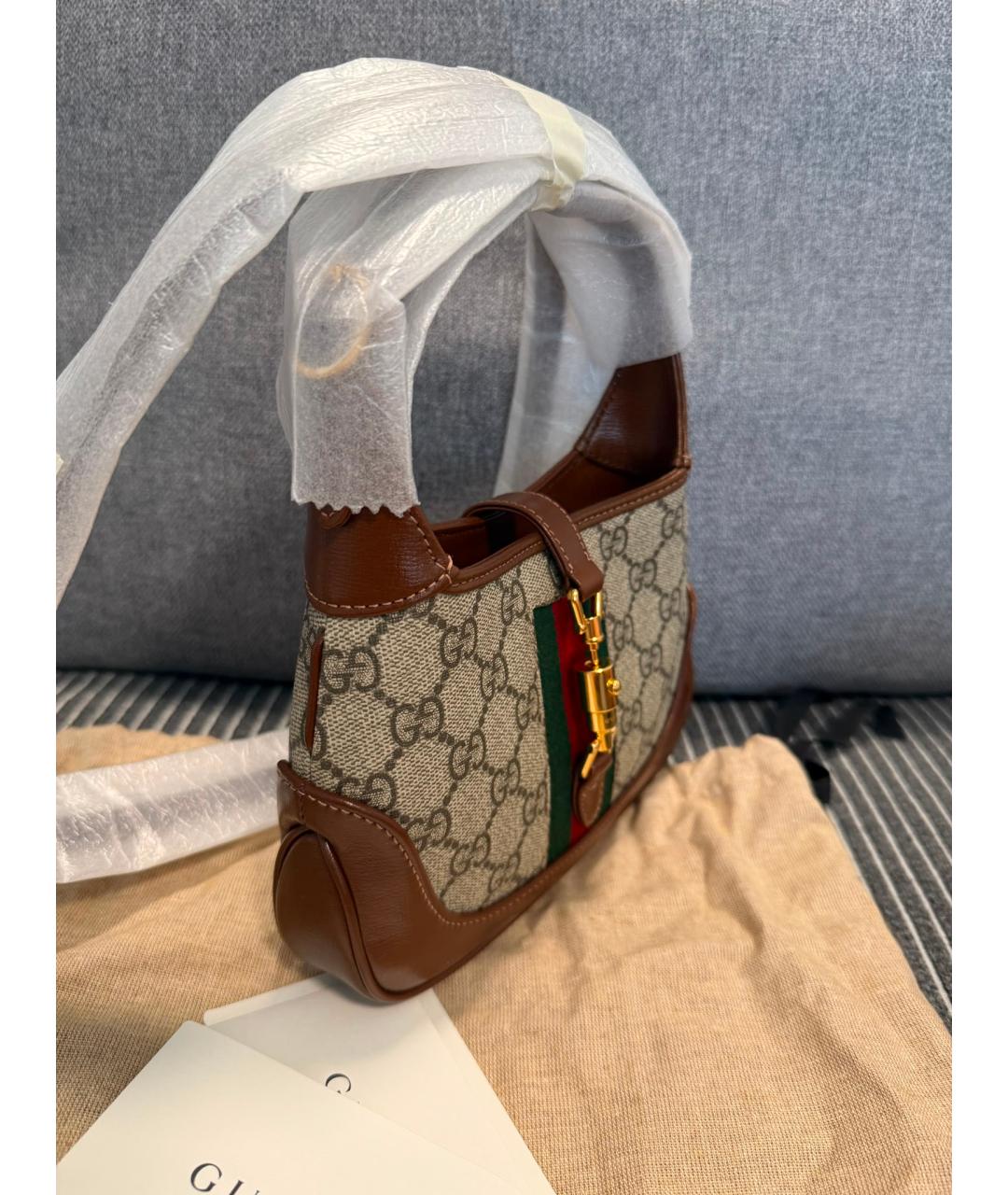 GUCCI Мульти канва сумка с короткими ручками, фото 2