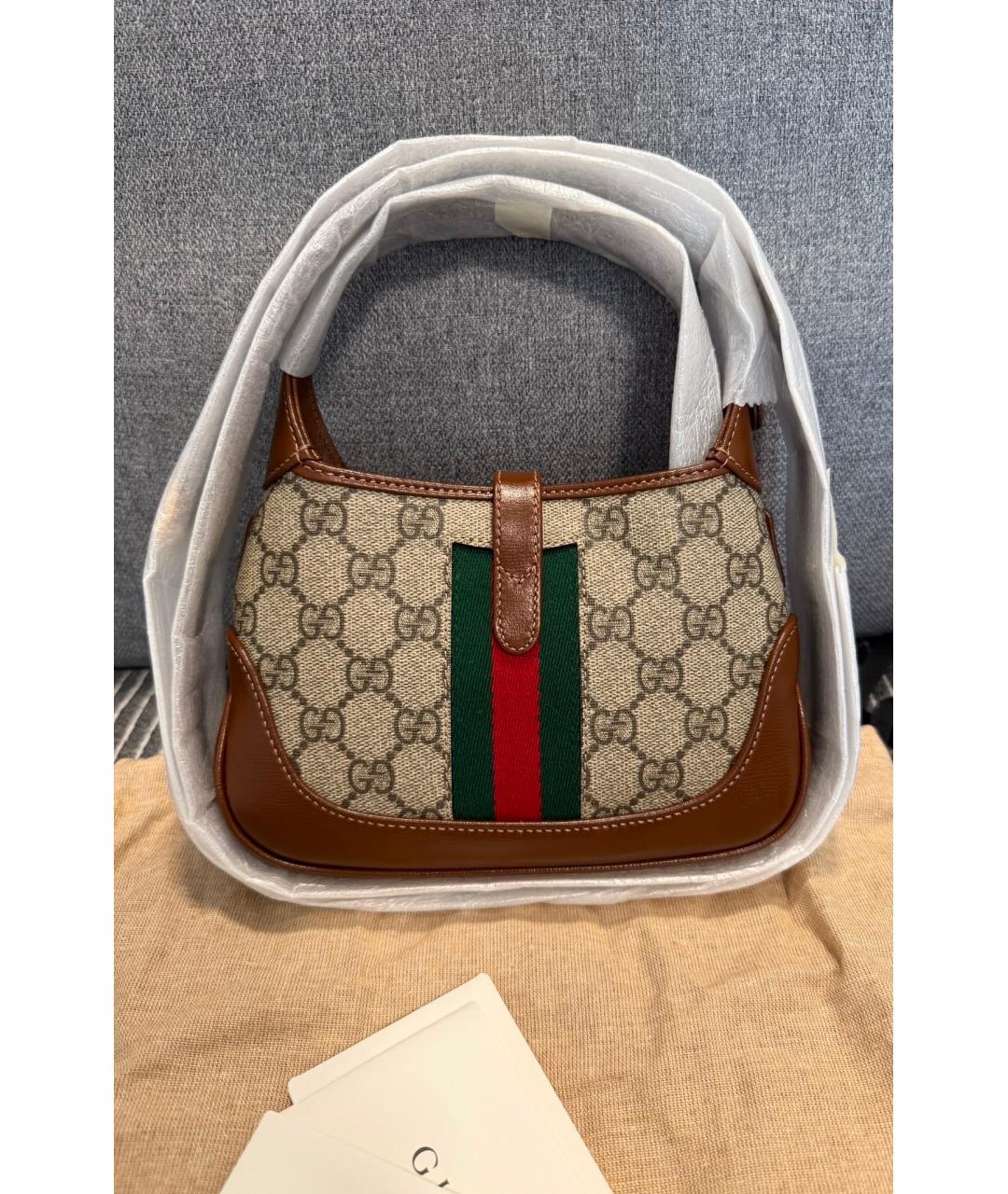 GUCCI Мульти канва сумка с короткими ручками, фото 3