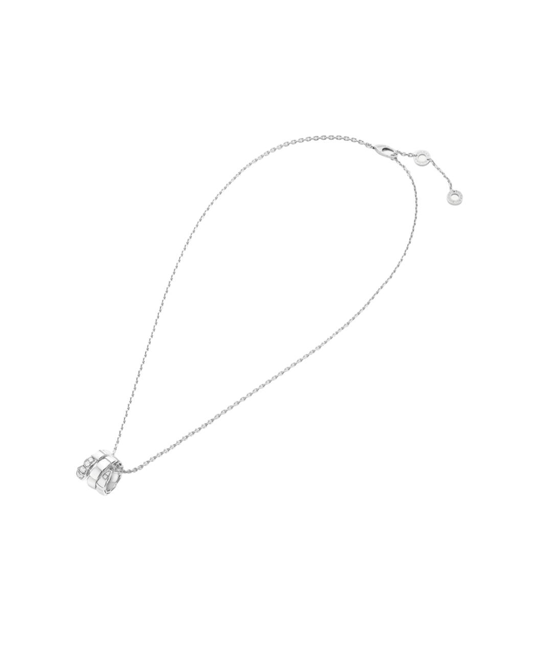 BVLGARI Серебряная подвеска из белого золота, фото 2