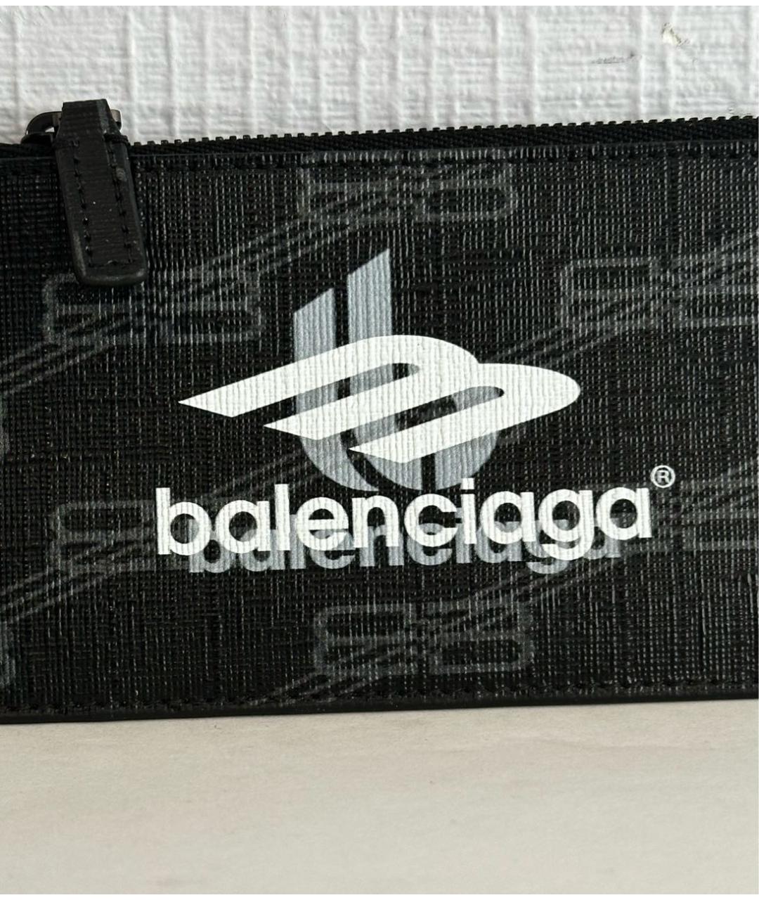 BALENCIAGA Черный кардхолдер, фото 3