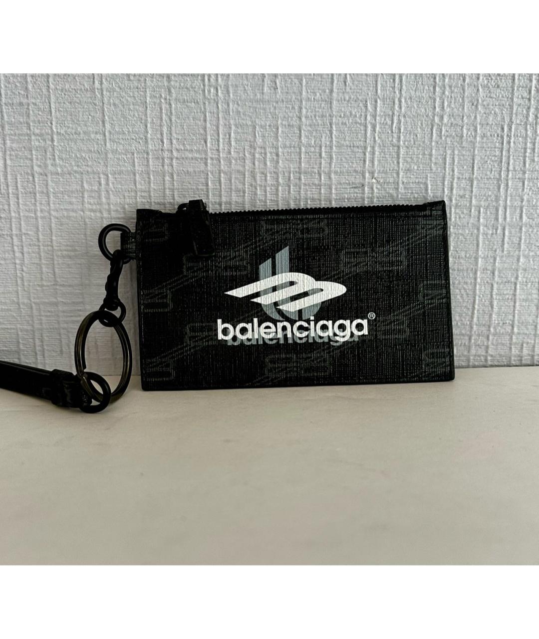 BALENCIAGA Черный кардхолдер, фото 4