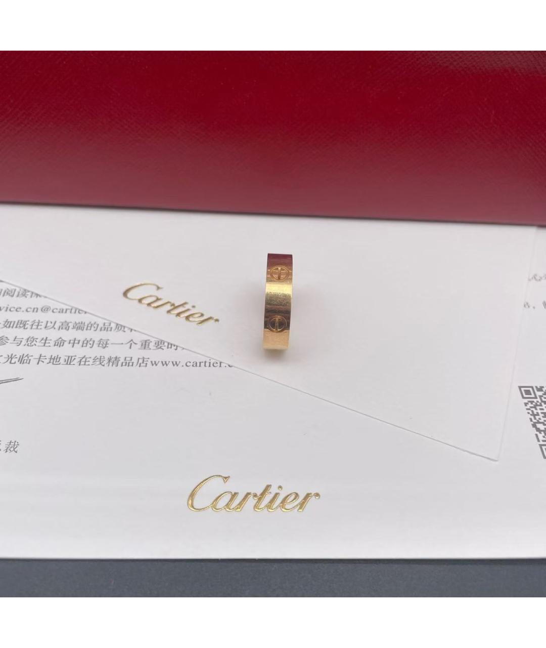 CARTIER Золотое кольцо из розового золота, фото 3