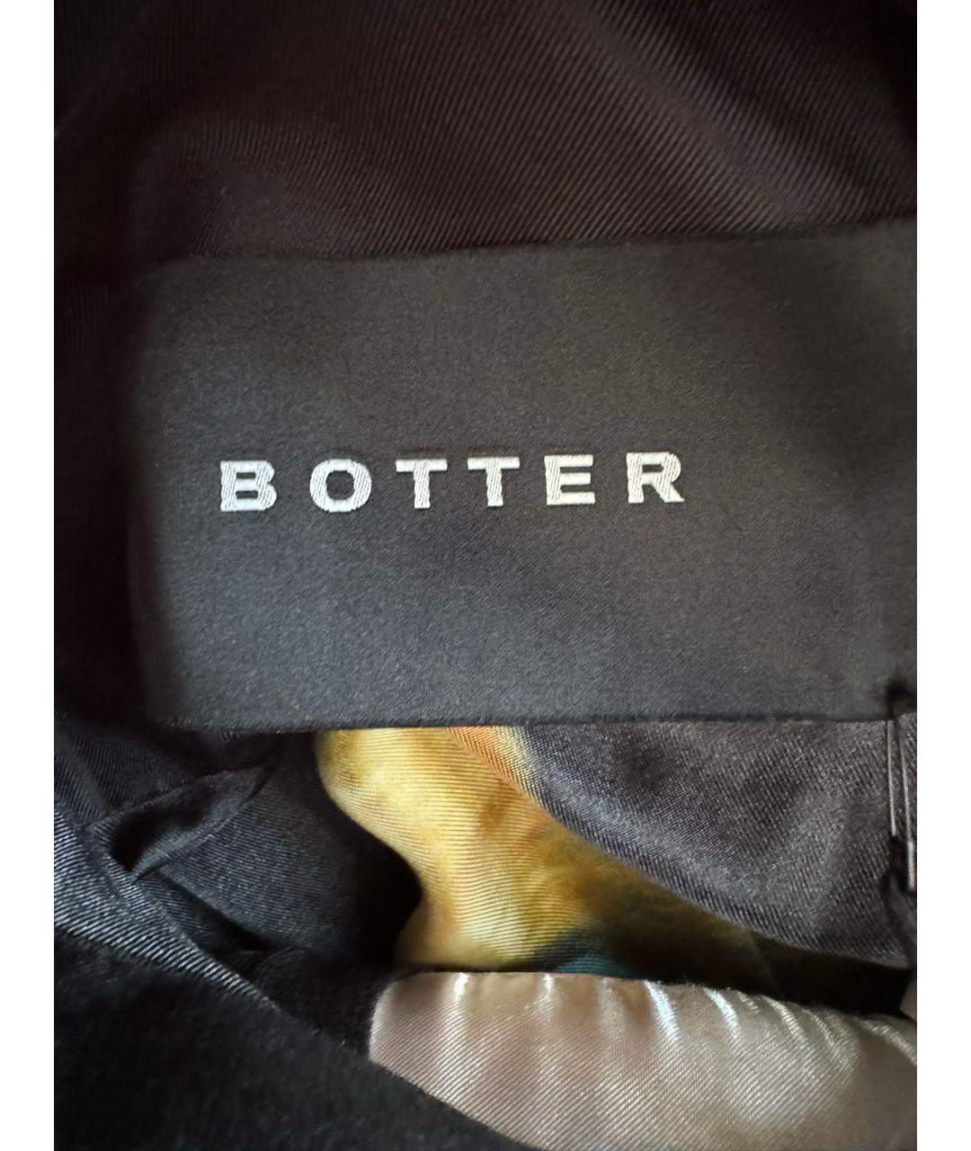 BOTTER Черная шелковая рубашка, фото 3