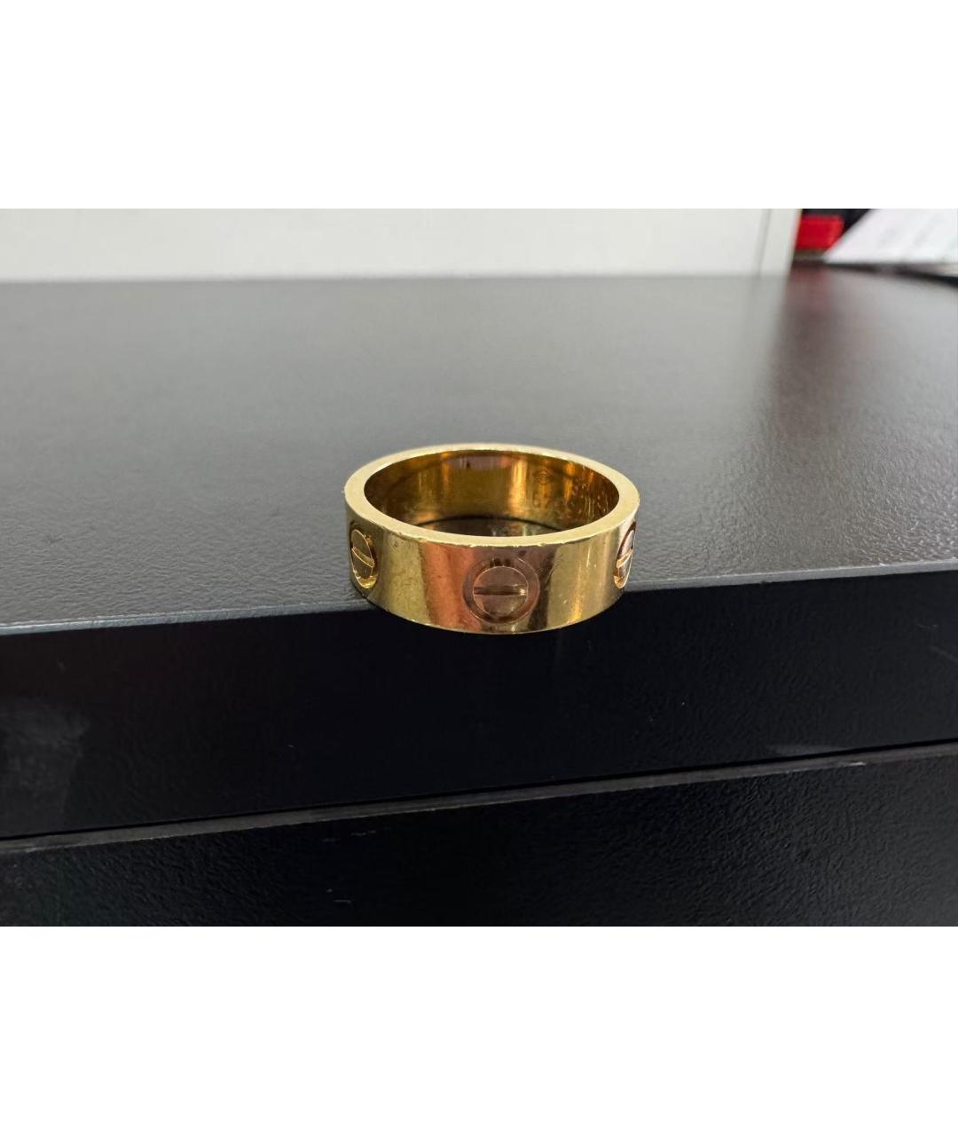 CARTIER Золотое кольцо, фото 2