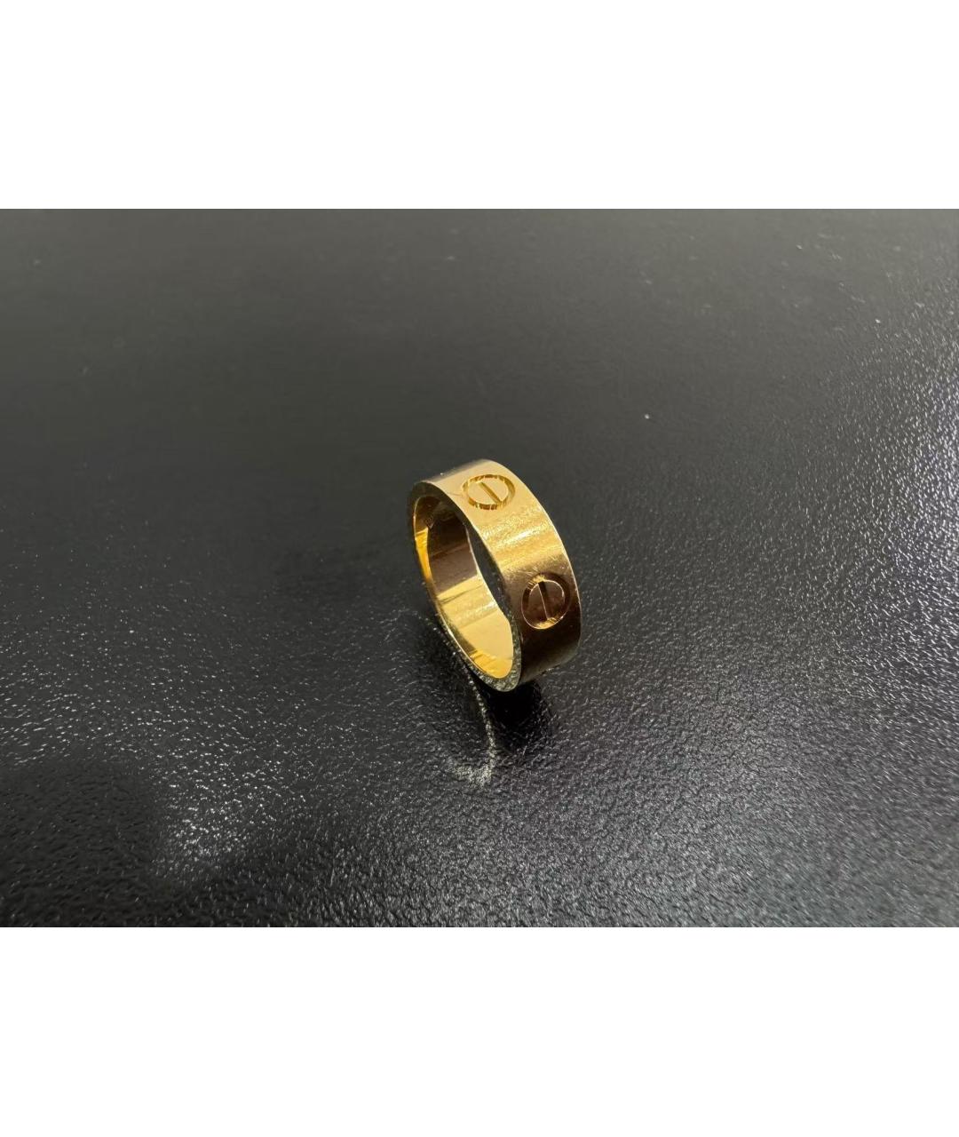 CARTIER Золотое кольцо, фото 3