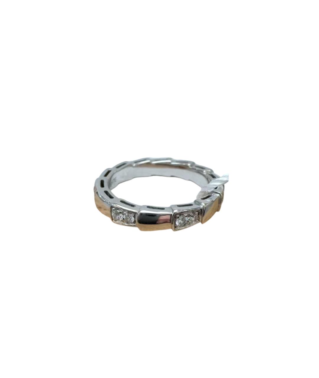 BVLGARI Серебряное кольцо из белого золота, фото 6