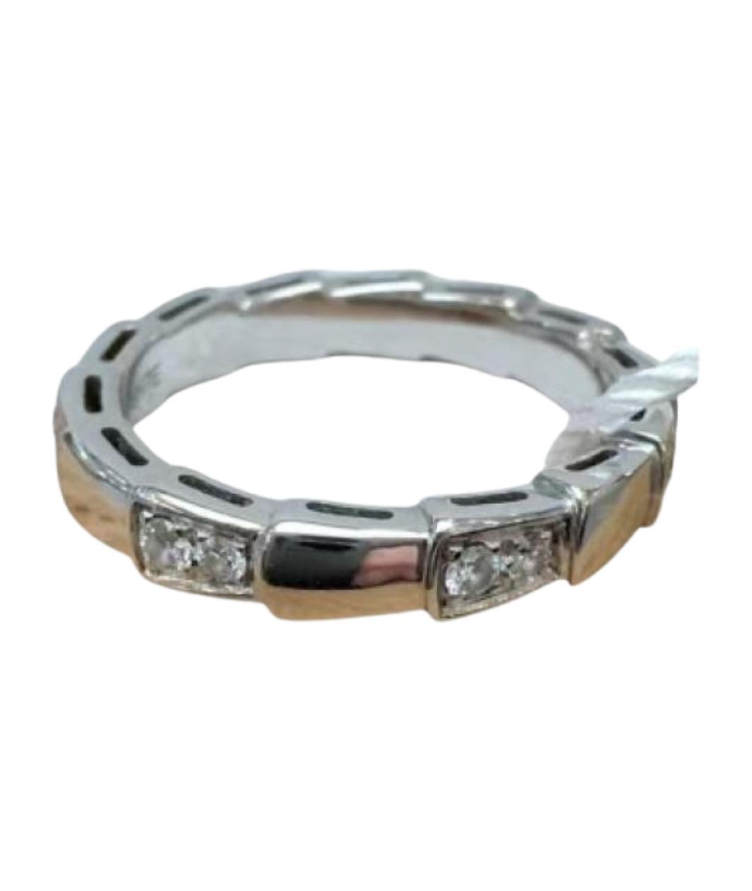BVLGARI Серебряное кольцо из белого золота, фото 1
