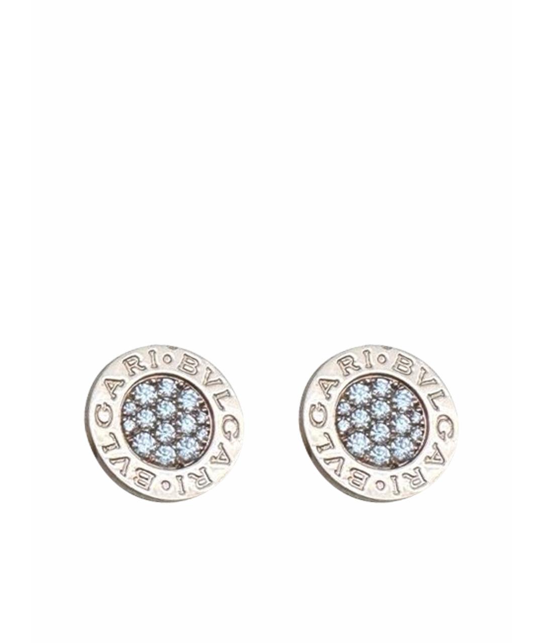 BVLGARI Золотые серьги из розового золота, фото 1