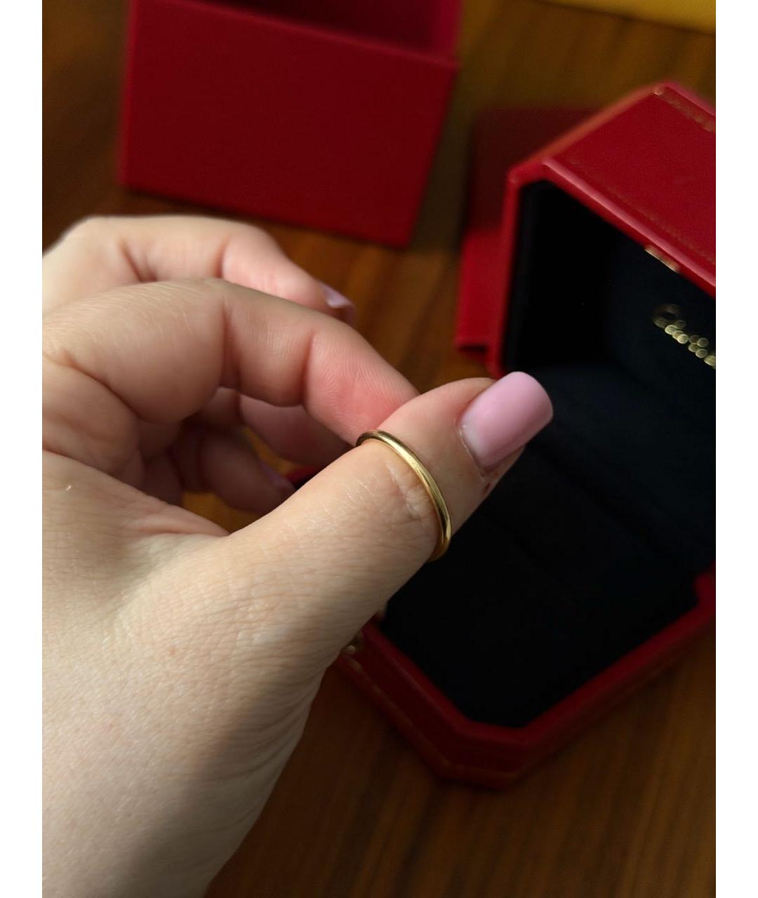CARTIER Желтое кольцо из желтого золота, фото 4