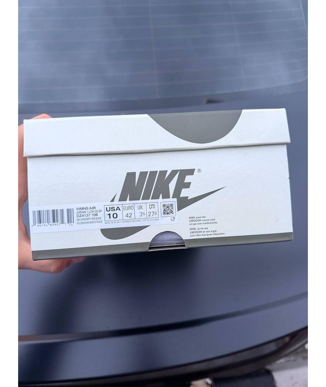 NIKE Замшевые низкие кроссовки / кеды, фото 8
