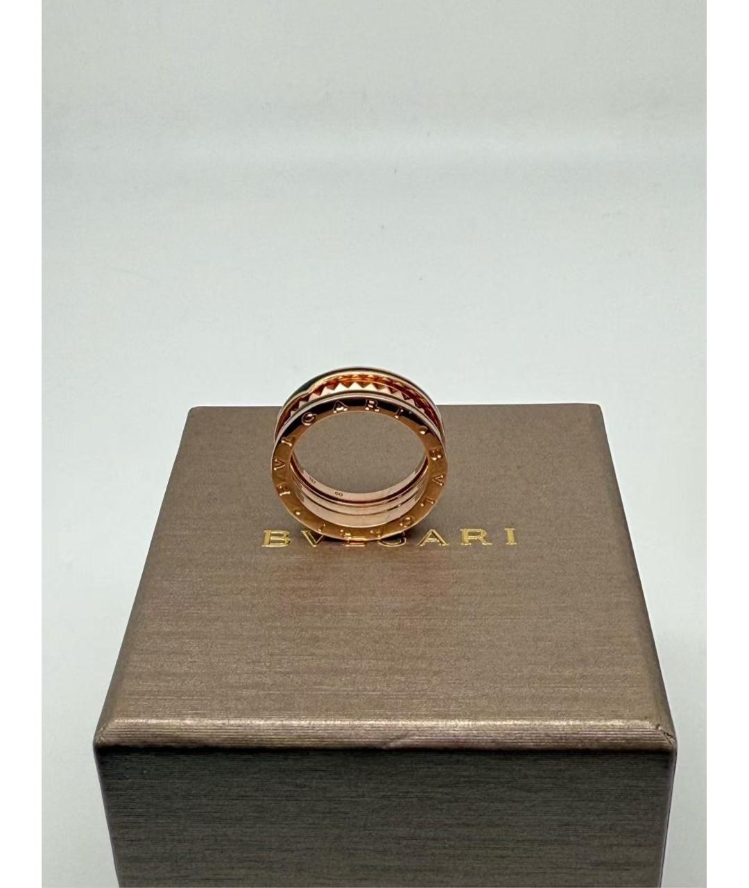 BVLGARI Золотое кольцо из розового золота, фото 3