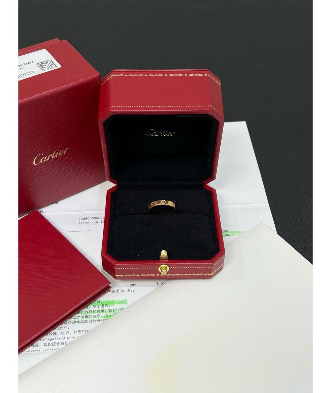 CARTIER Золотое кольцо из розового золота, фото 3
