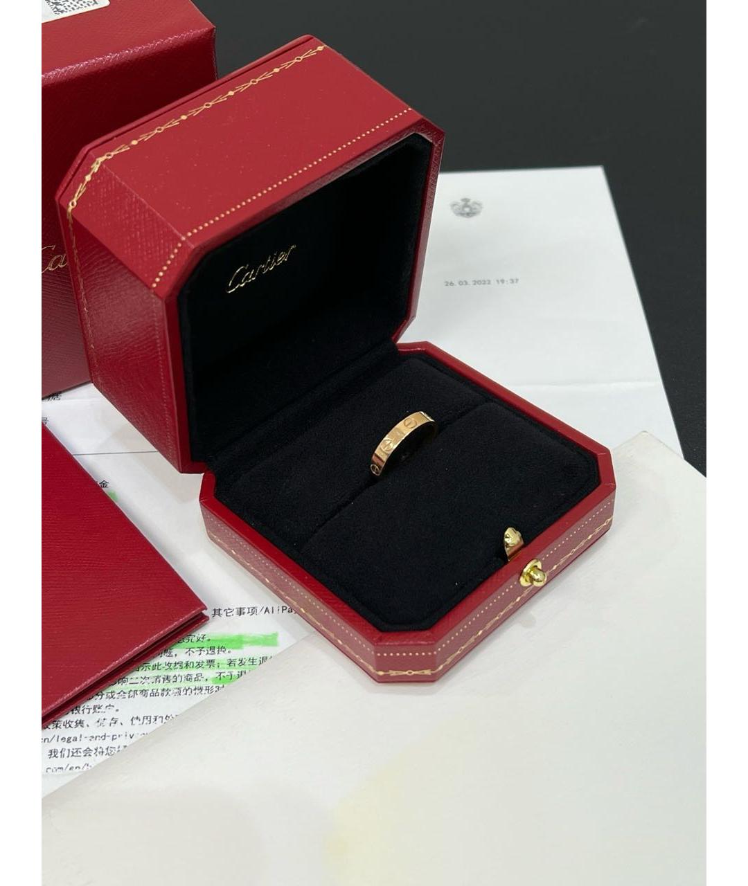 CARTIER Золотое кольцо из розового золота, фото 5