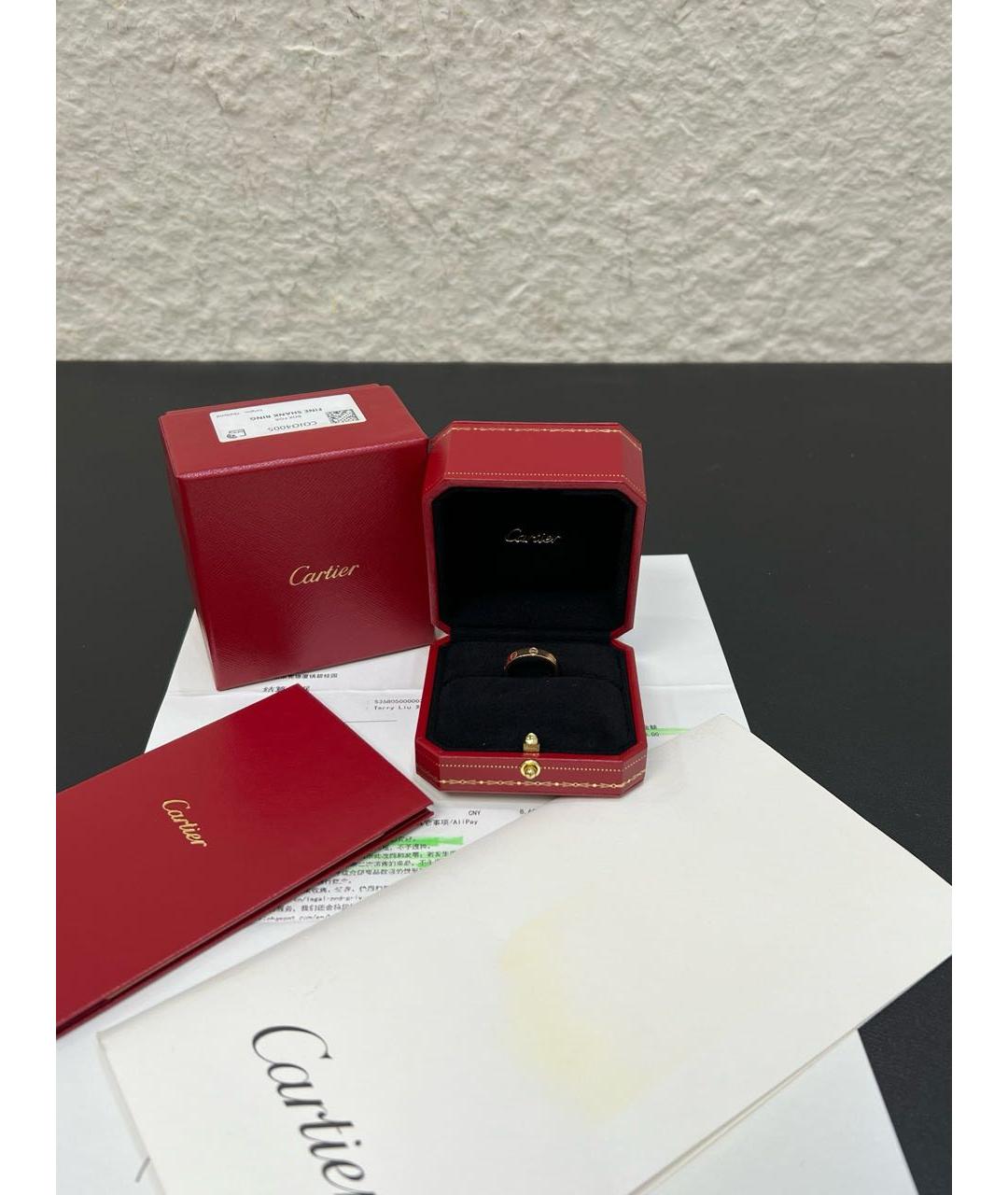 CARTIER Золотое кольцо из розового золота, фото 2