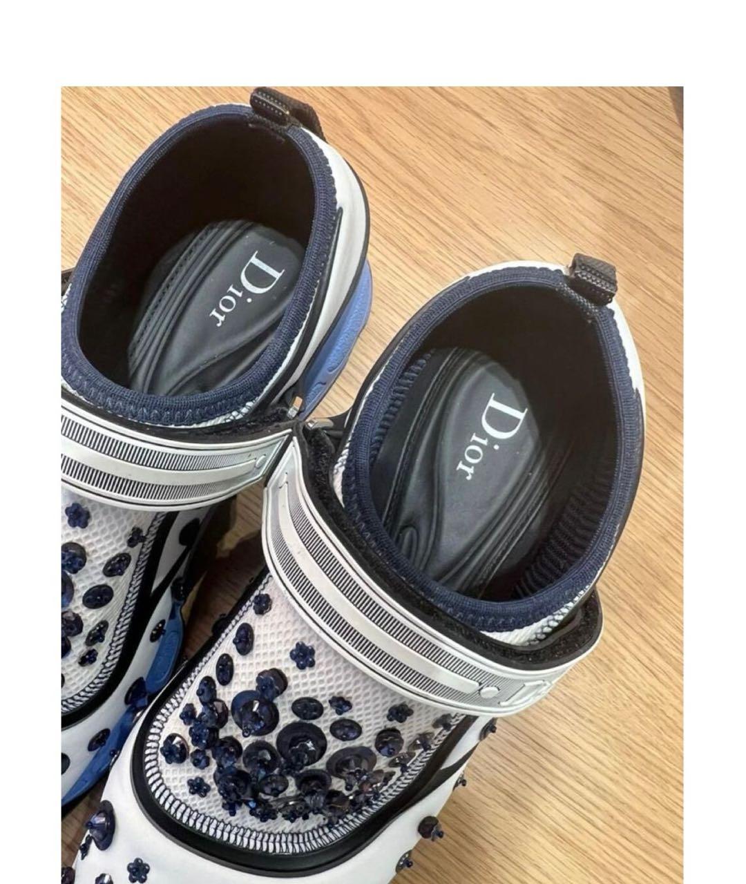CHRISTIAN DIOR Белые кроссовки, фото 2