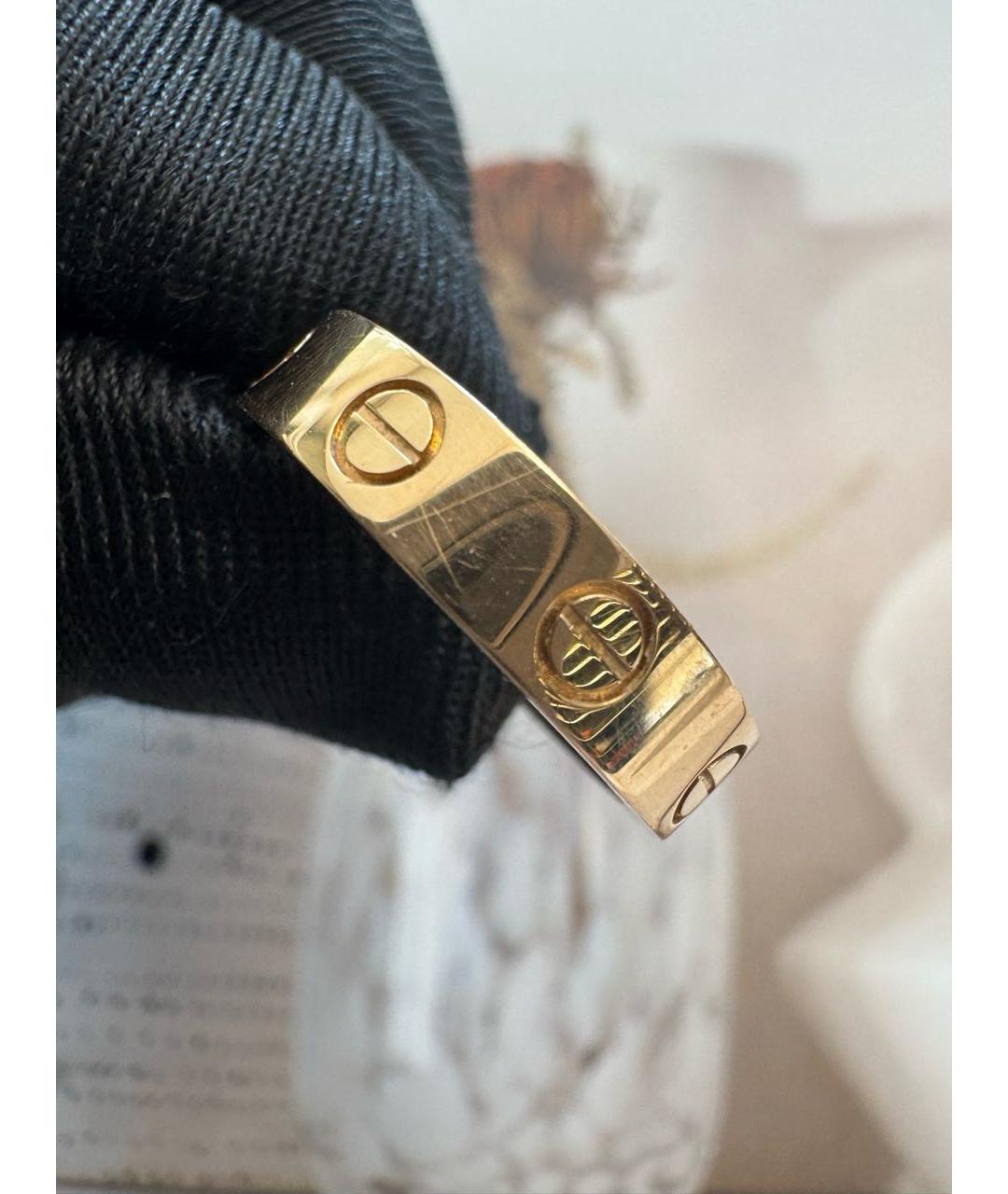 CARTIER Золотое кольцо, фото 3