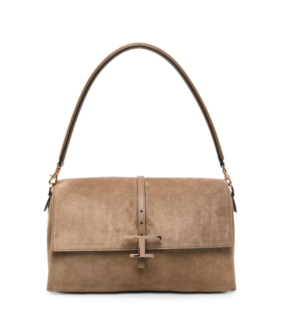 TOD'S Коричневая сумка тоут, фото 1