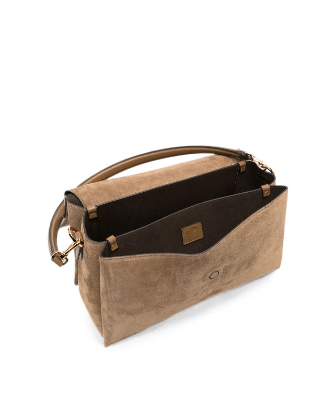 TOD'S Коричневая сумка тоут, фото 3